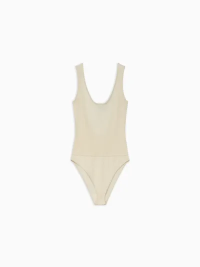 Uri Bodysuit in Knitted Cashmere