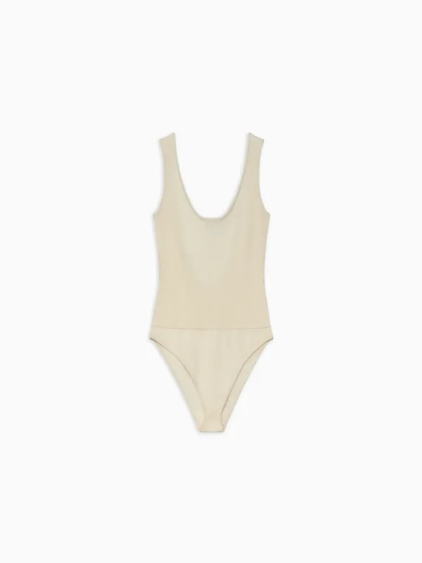 Uri Bodysuit in Knitted Cashmere