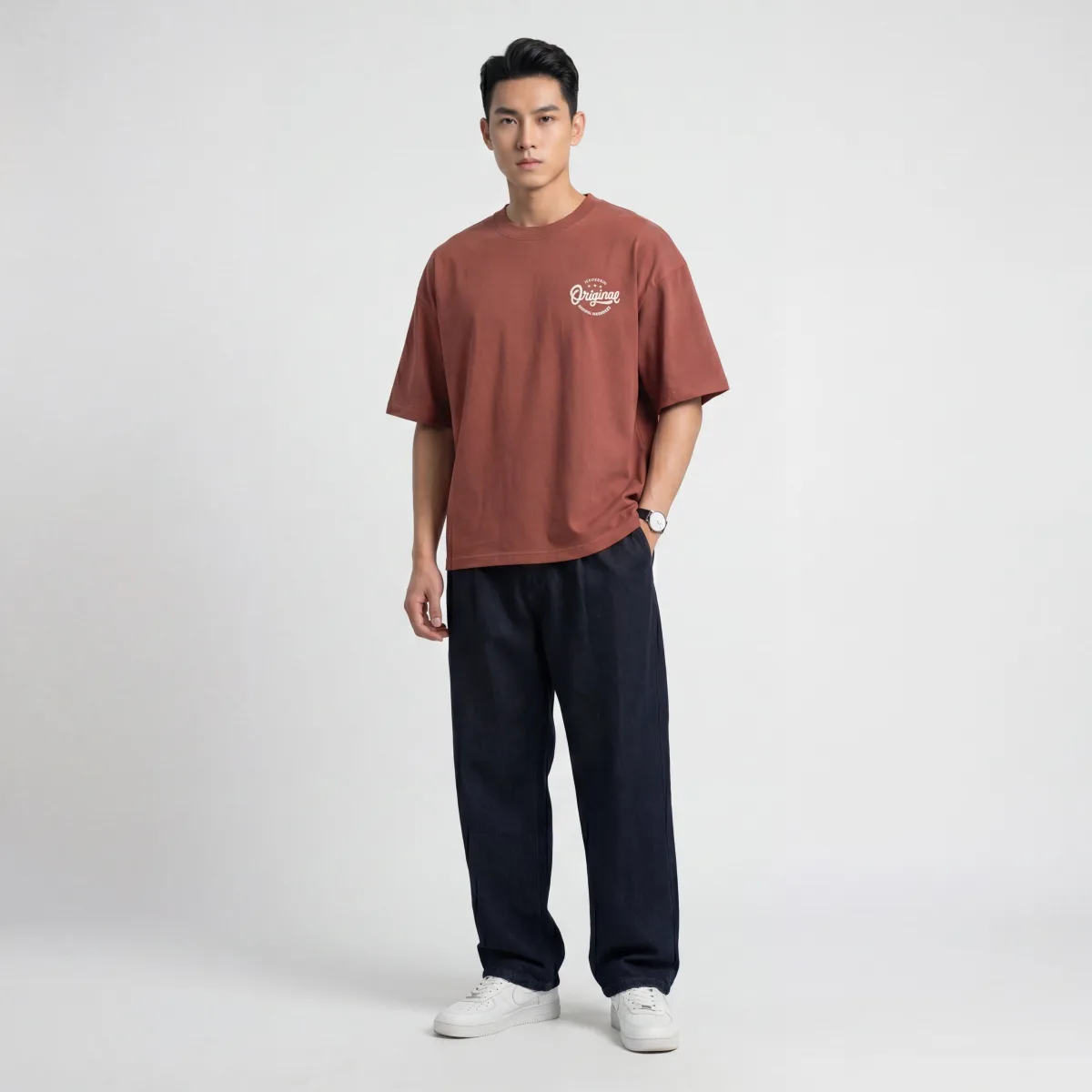 Áo Thun Nam ICONDENIM Elevyn Form Boxy ATID0714