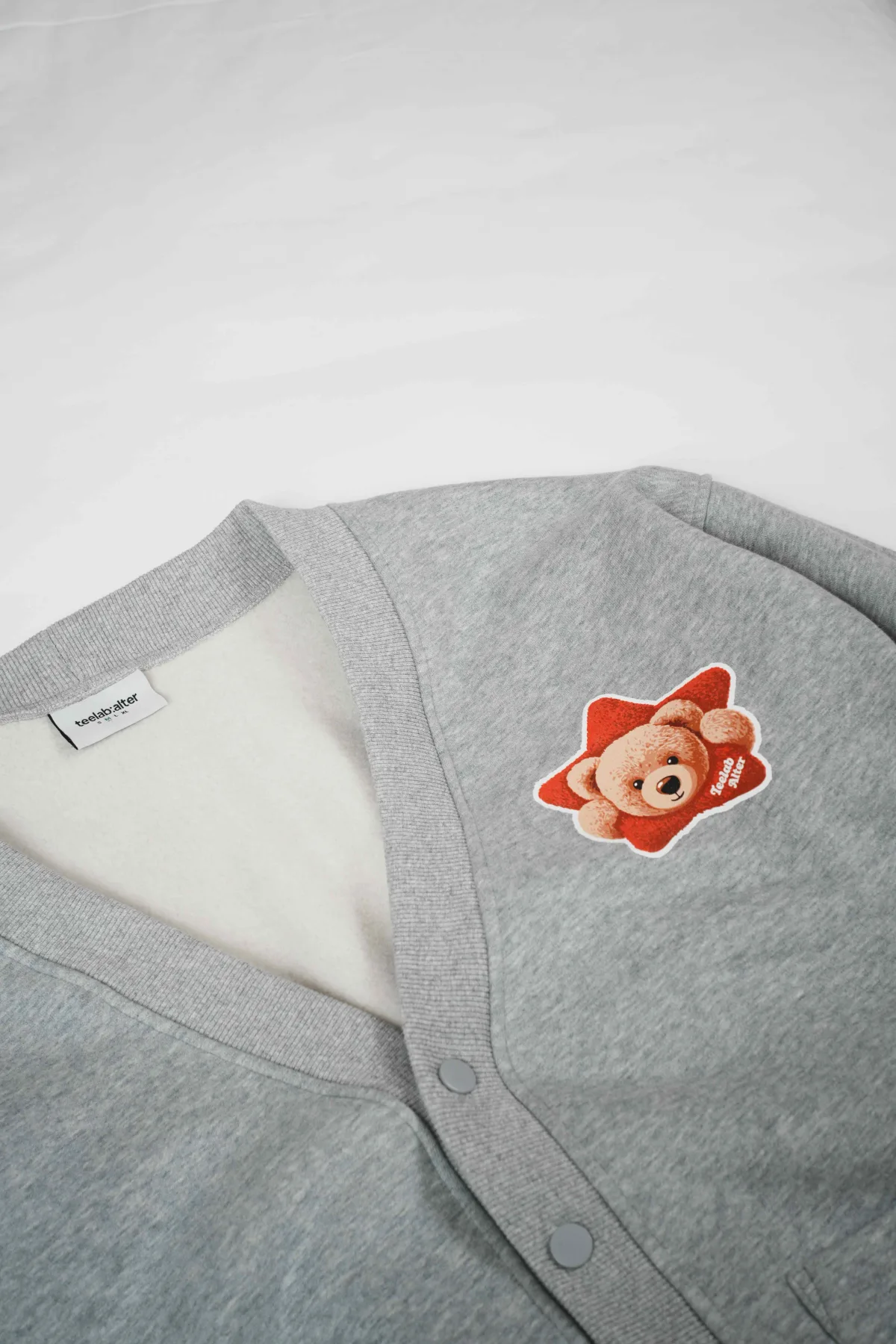 Áo Khoác Cardigan Teelab Alter Teddy Star Nỉ Bông Oversized Cardigan AK142