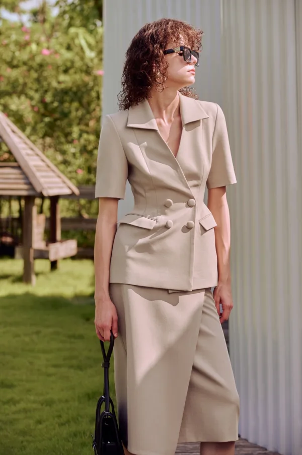 Nancy Blazer - Beige