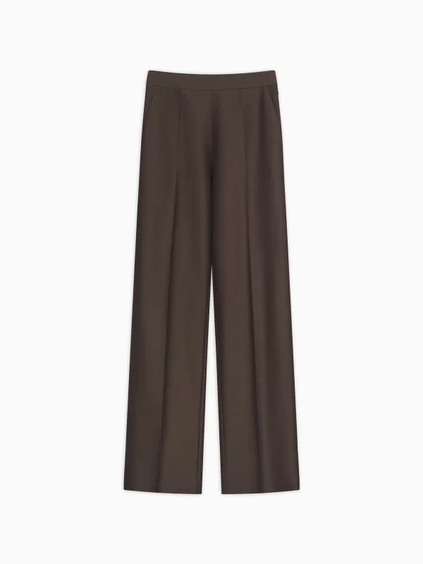 Tamara Trousers in Silk Wool