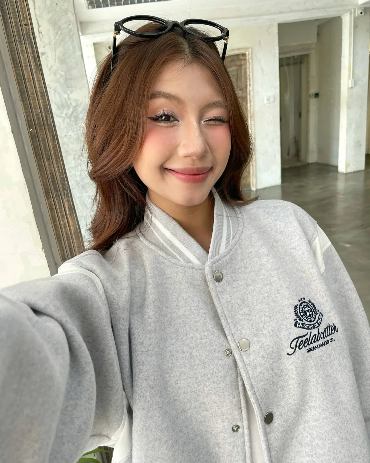 Áo Khoác Varsity Teelab Alter Academy Oversized Varsity AK122