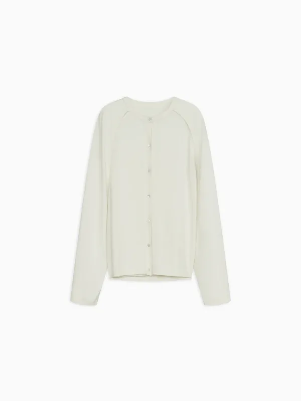 Aeron Cardigan in Knitted Cashmere