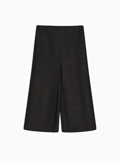 Luka Bermuda Shorts in Slub Silk