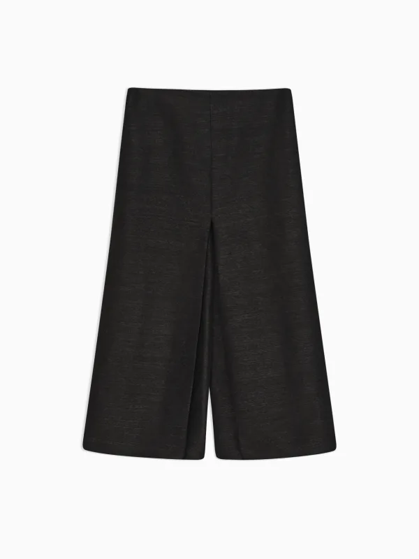 Luka Bermuda Shorts in Slub Silk