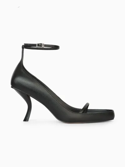Barque Shoes in Nappa Leather Black