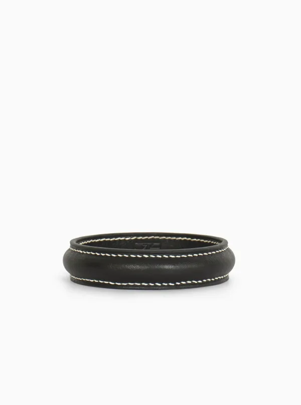 Aion Bangle in Leather