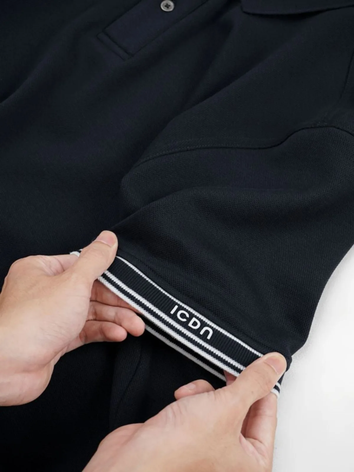Áo Polo Nam ICONDENIM Stripe Egde Form Regular PLID0291
