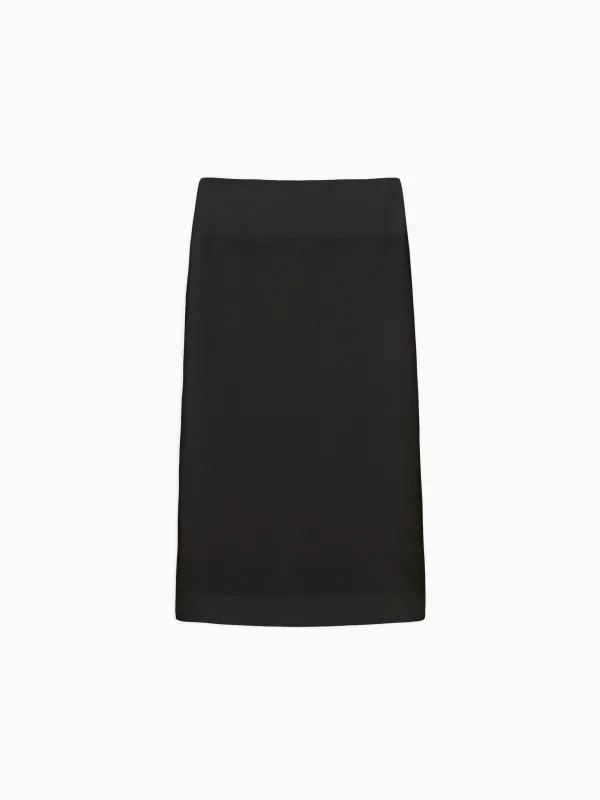 Ruth Pencil Skirt in Double Fluffy