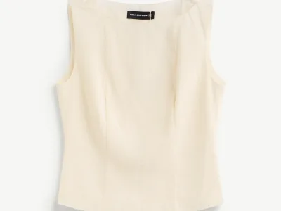 Áo blouse nữ sát nách. Fitted