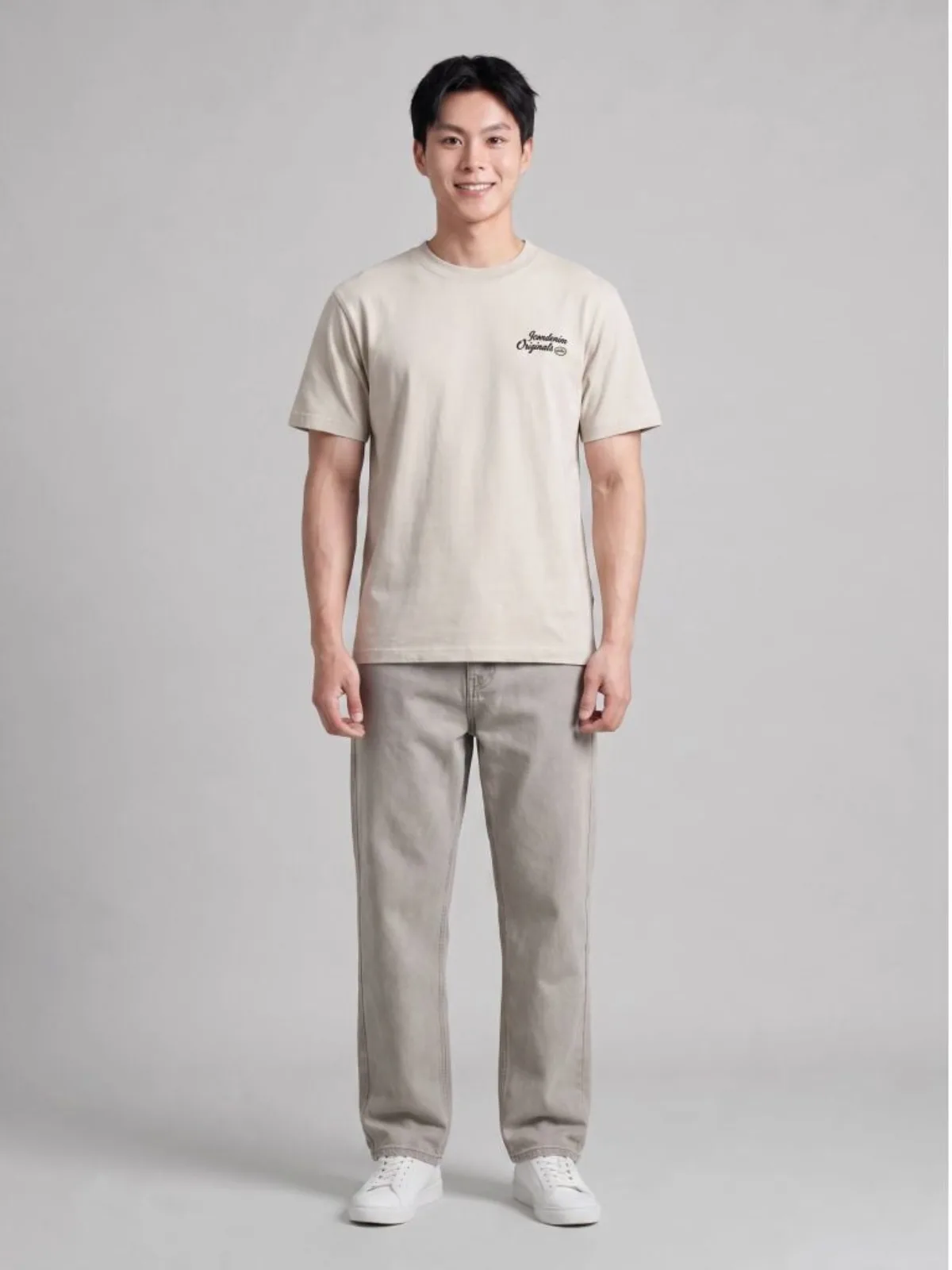 Quần Jeans Nam ICONDENIM Fadeline Form Baggy QJID0299