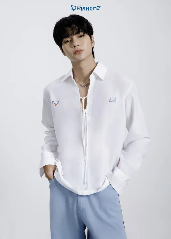 PUDDING SHIRT- WHITE