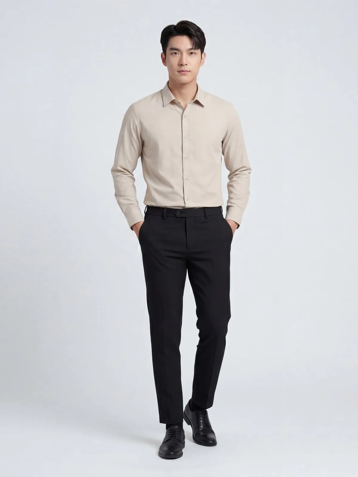 Quần Tây Nam ICONDENIM Ống Ôm Basic Trousers Form Slim QTID0050