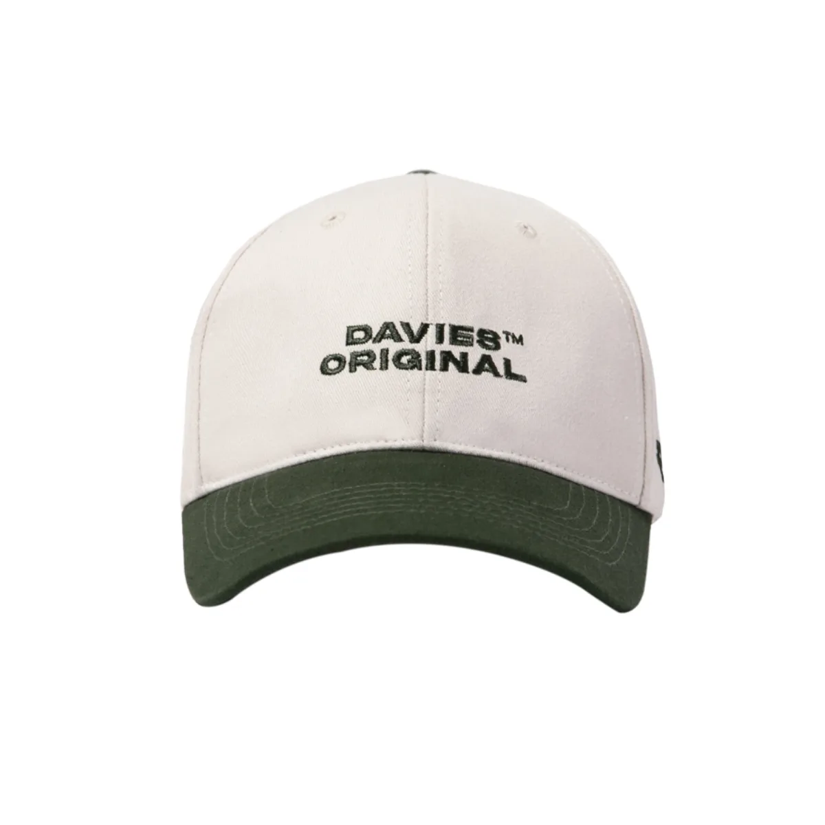 Mũ lưỡi trai nam nữ DAVIES thêu đẹp màu Be Two Color Baseball Cap local brand Davies| D-HAT07