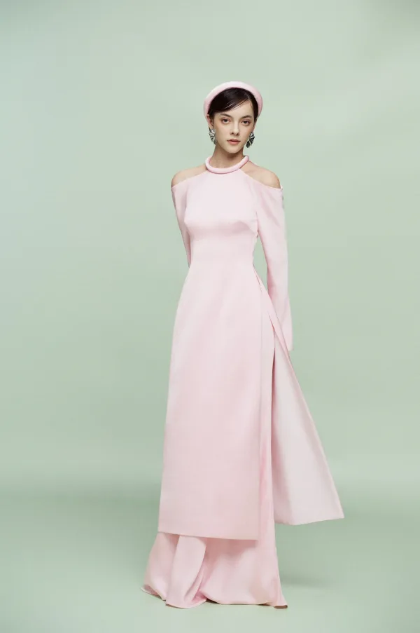 Áo dài Yếm - Pink