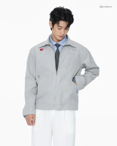 SANTO JACKET- GREY
