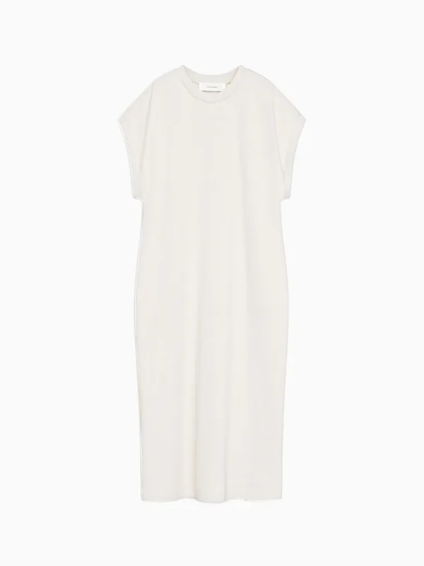 Lior Cap-Sleeve Dress in Cotton