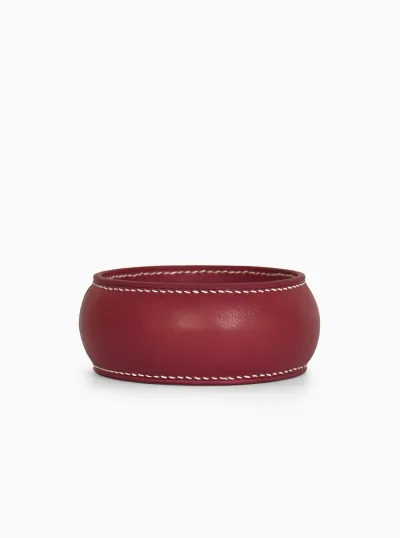 Aion Bangle in Leather
