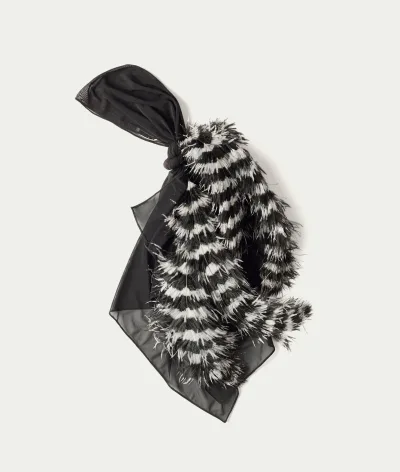 Sly Feather Headscarf