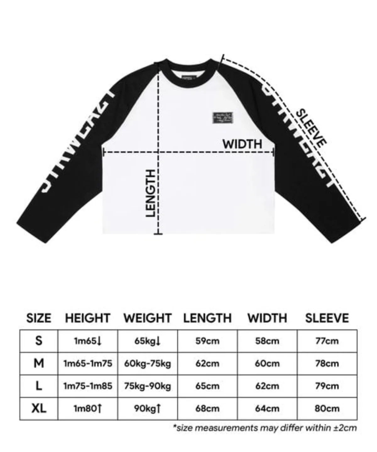 ÁO SWE TRACKSIDE L/S TEE - BLACK/WHITE