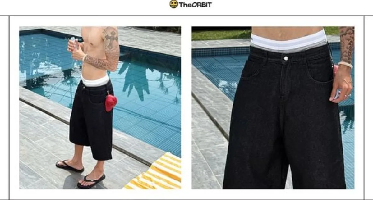 Quần Short Baggy Nam Nữ The ORBIT Essential Denim Shorts - Local Brand Chính Hãng