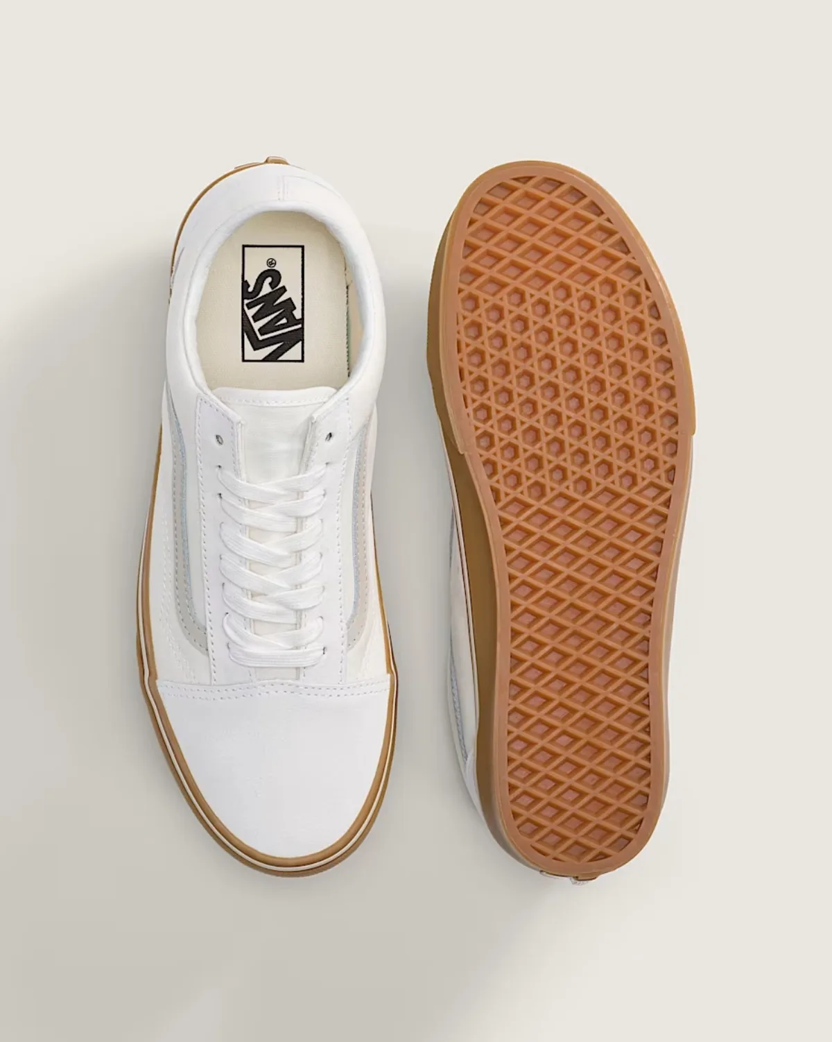 Giày VANS OLD SKOOL WEIRD GUMS WHITE