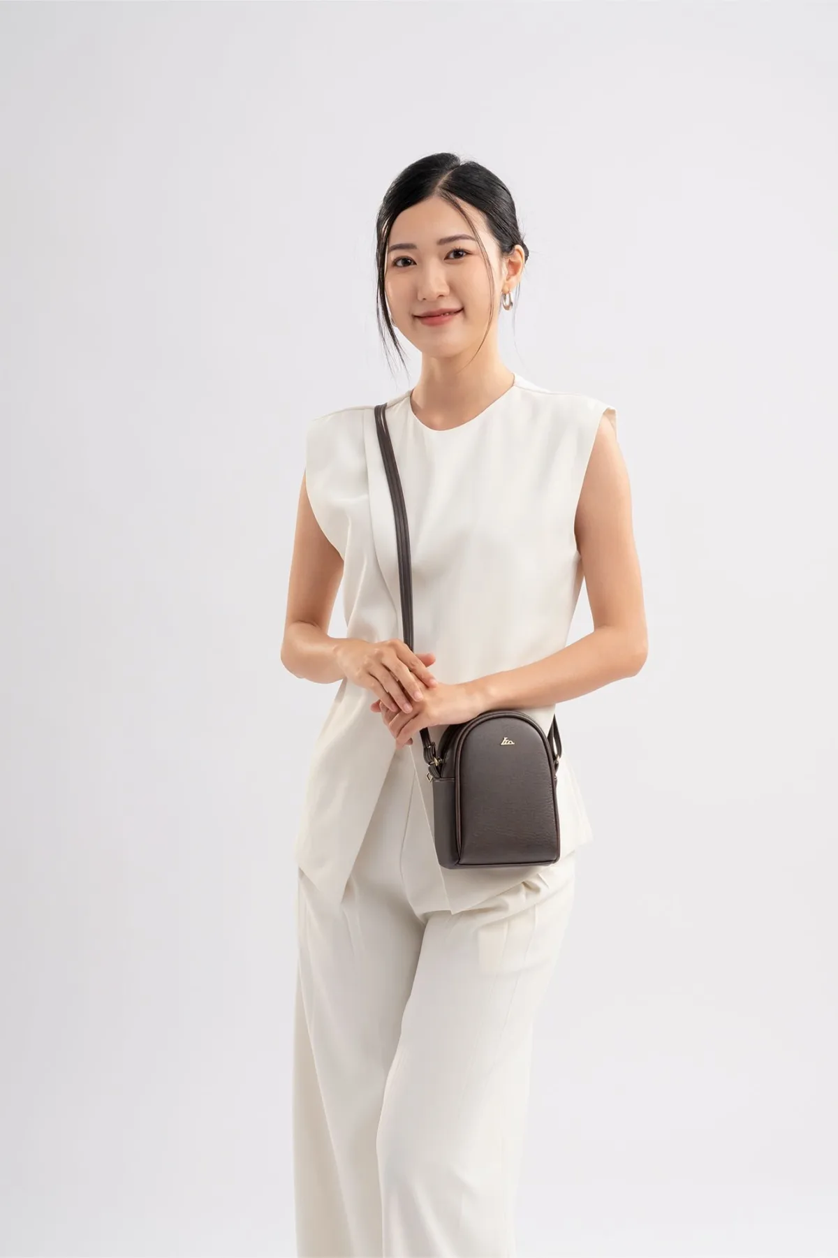 Túi Lata (Thời trang nữ đựng điện thoại mini - Túi đeo chéo da HN115)