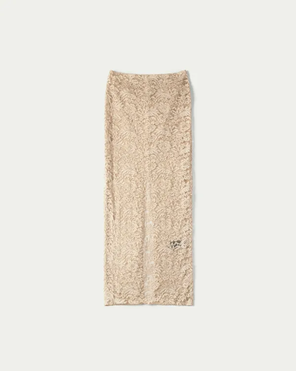 Skeptic Love Lace Maxi Skirt