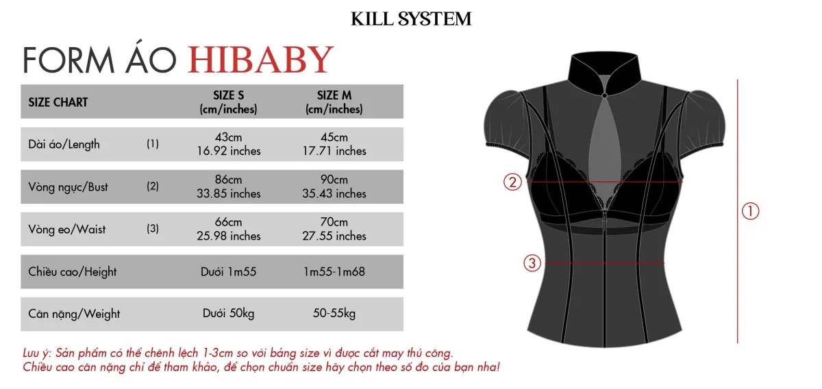 Áo xuyên thấu khoét cổ kèm bra HIBABY - 𝐊𝐈𝐋𝐋 𝐒𝐘𝐒𝐓𝐄𝐌
