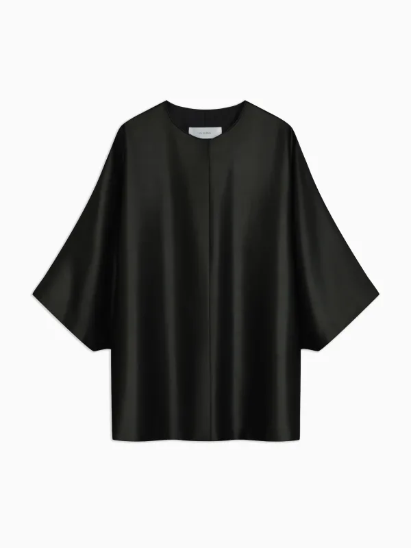 Phil Jacket in Lacquer Silk
