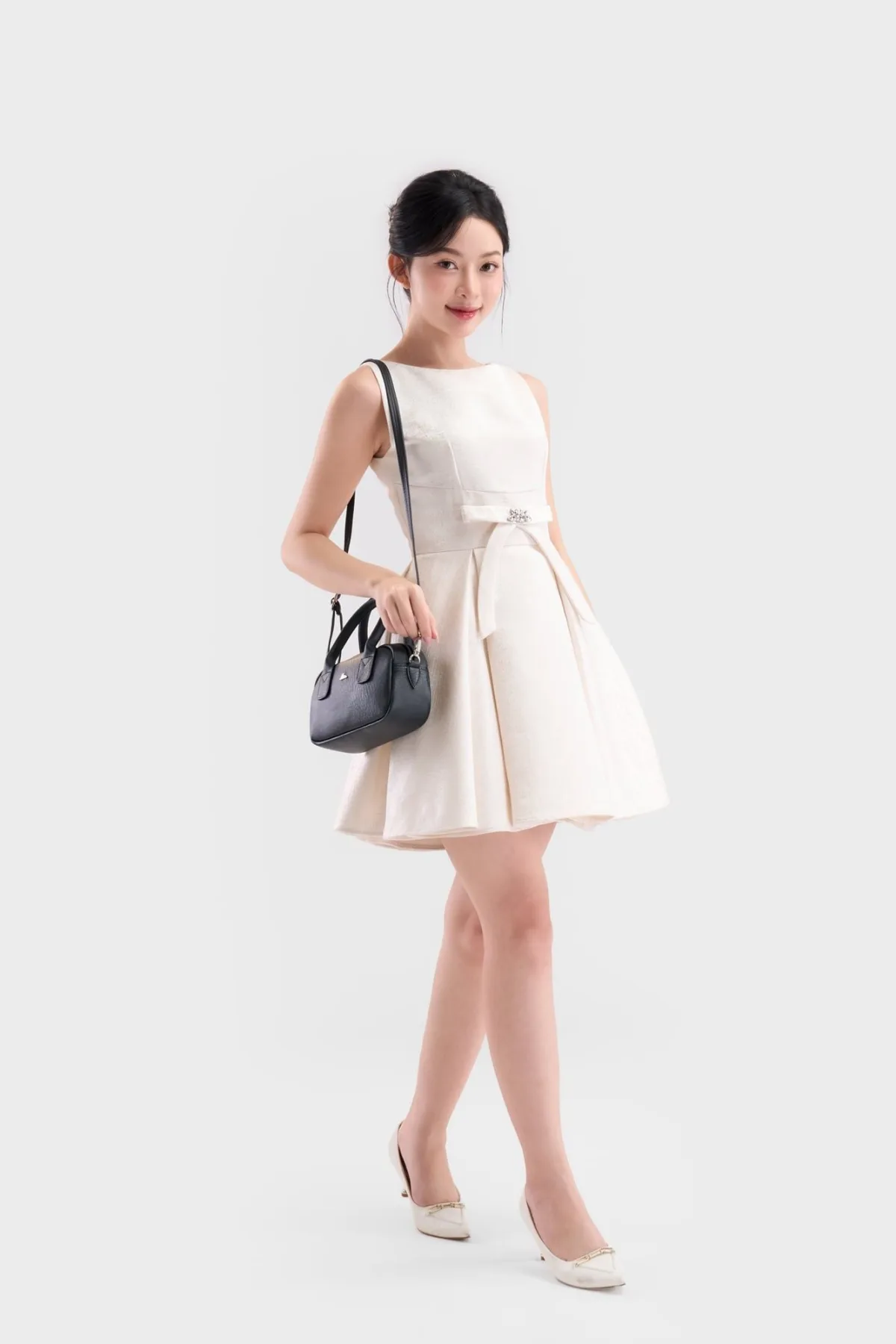 Túi Lata (Thời trang nữ basic phối quai xách - Túi xách da TX33)