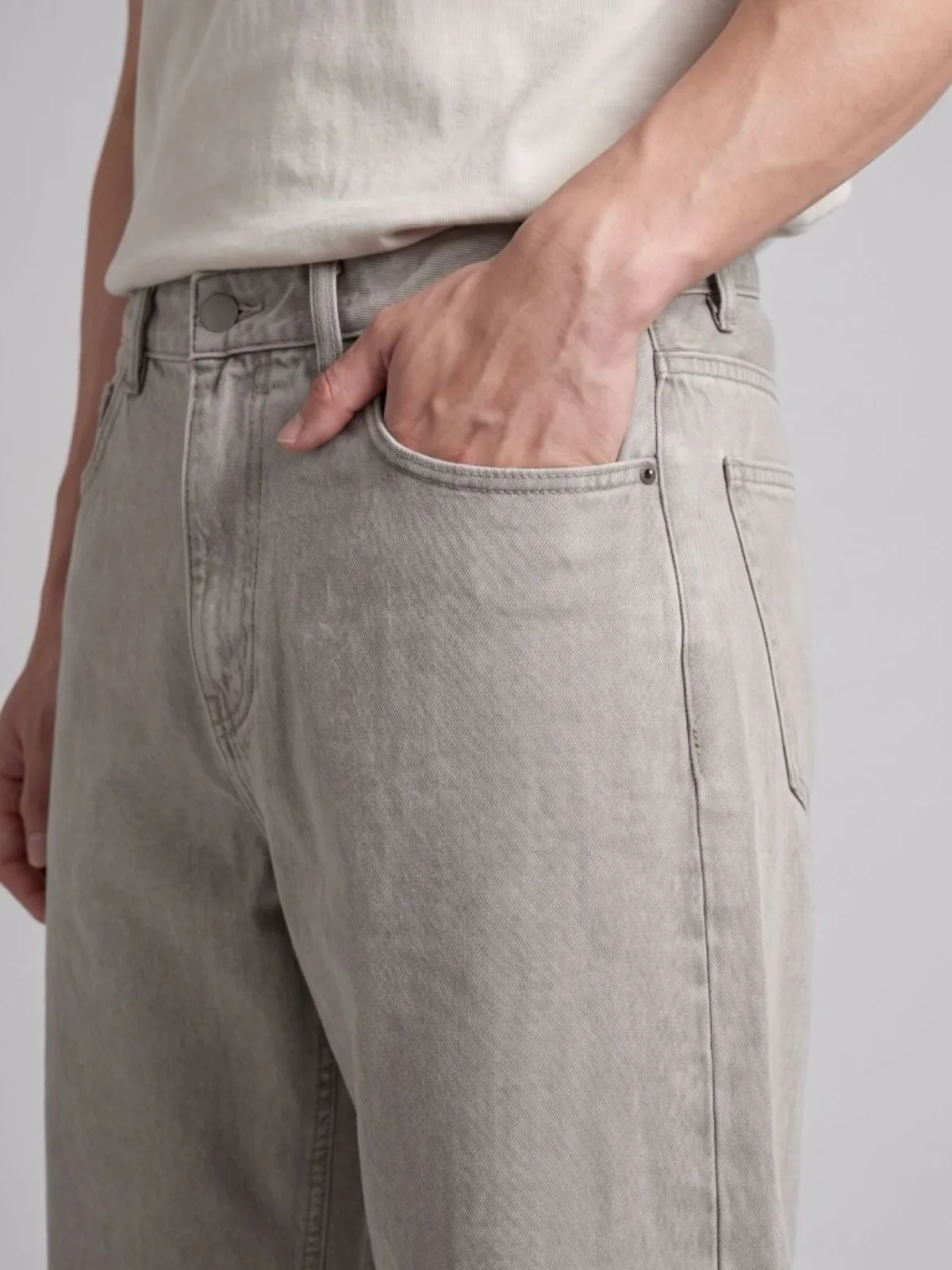 Quần Jeans Nam ICONDENIM Fadeline Form Baggy QJID0299