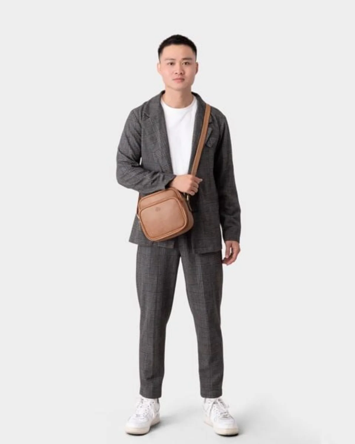 Túi Lata (Thời trang nam đi chơi cỡ nhỏ - Túi đeo chéo da TN20)