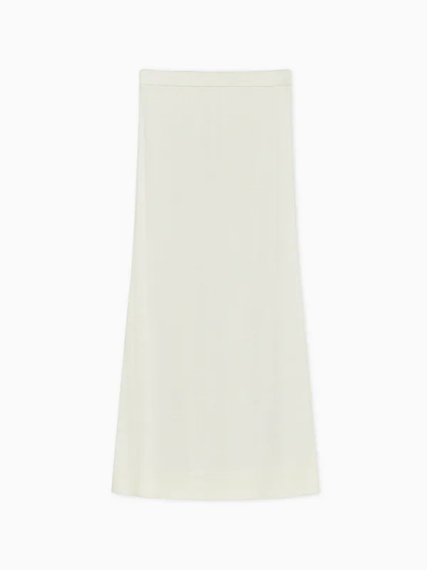 Sasha Skirt in Knitted Silk
