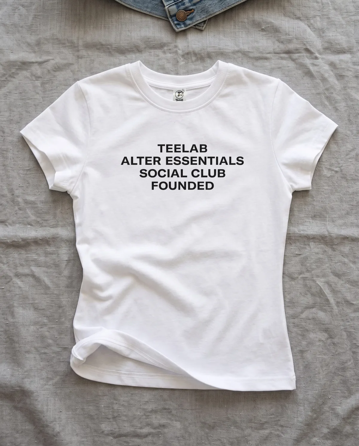 Áo Thun Baby Tee Teelab Alter Social-Club Tee TS407