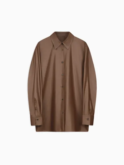 Anai Shirt in Matte Spun-Poly