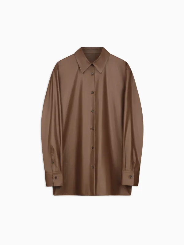 Anai Shirt in Matte Spun-Poly