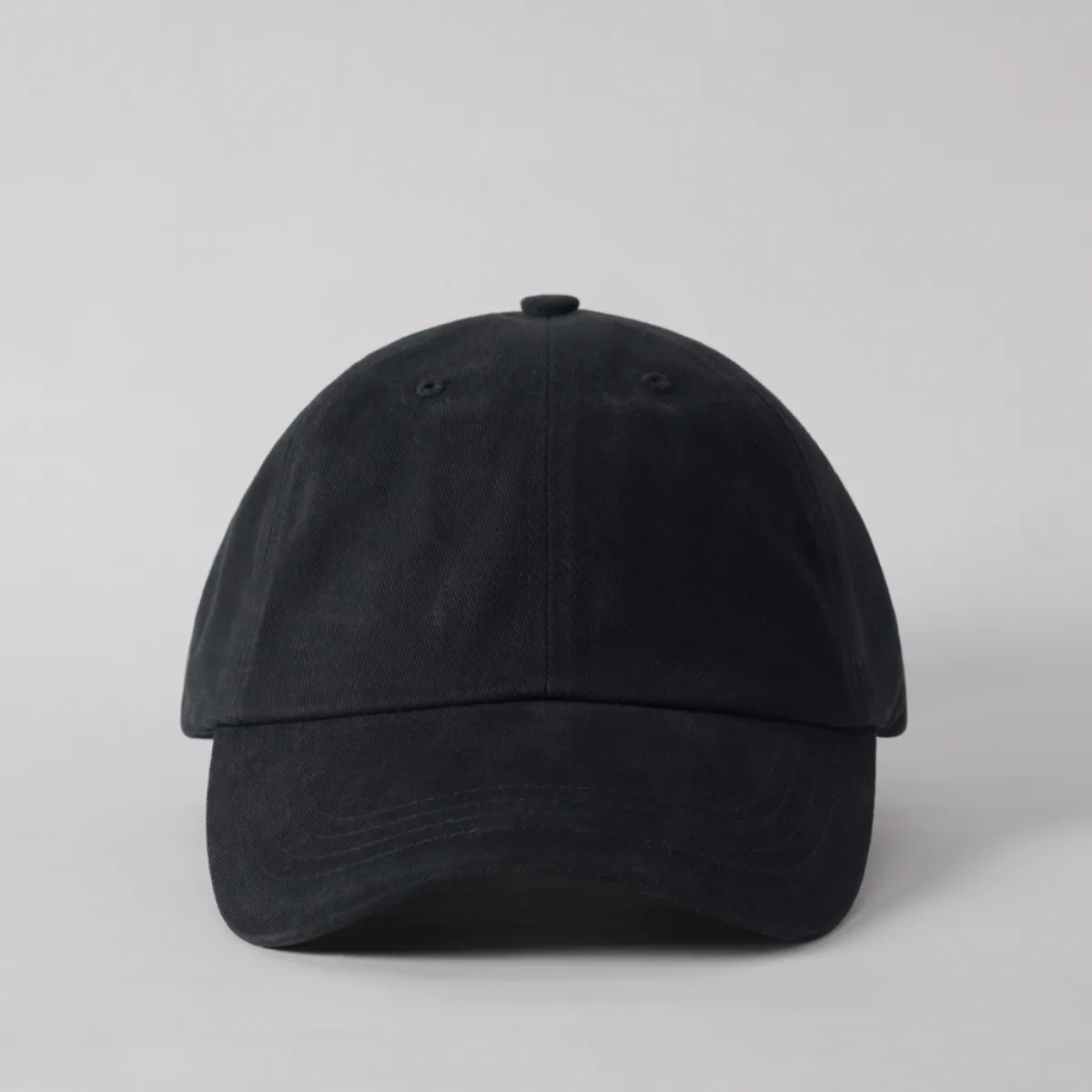 Nón lưỡi trai trơn brand Premi3r G22_38.BLACK Unisex Vải nhung 'velvet' có bề mặt mịn và bóng nhẹ giữ form