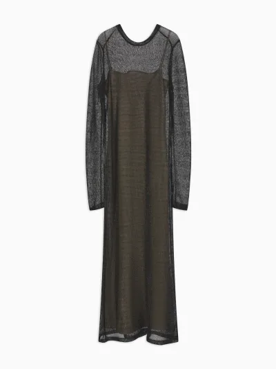 Thalia Dress in Metallic
