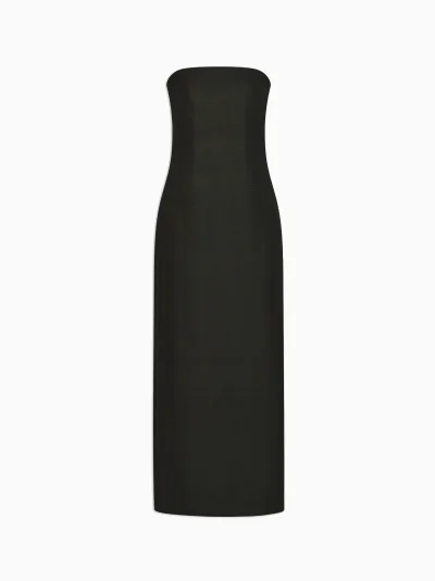Phil Couture Gown in Lacquer Silk