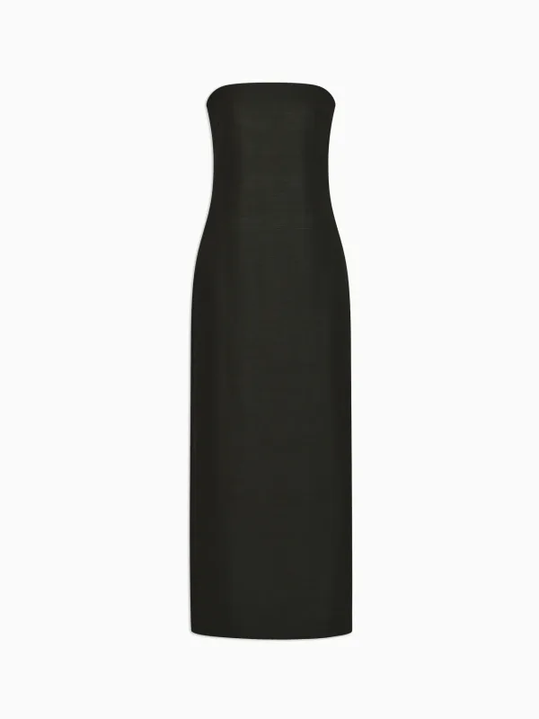 Phil Couture Gown in Lacquer Silk