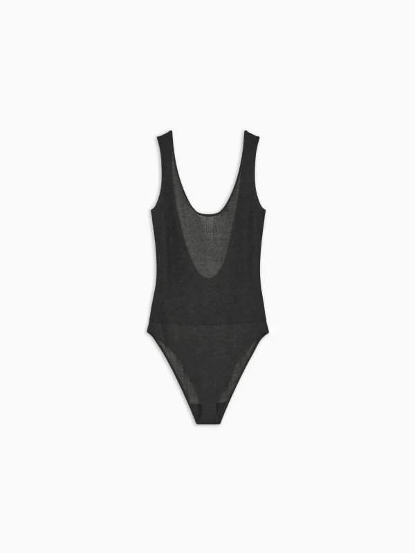 Uri Bodysuit in Knitted Cashmere