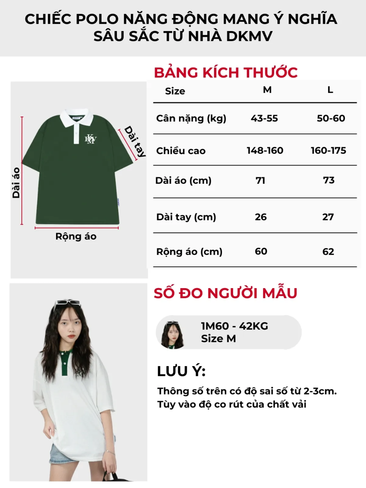 Áo Polo oversize nam nữ tay lỡ DKMV Polo INTE | K14-T12