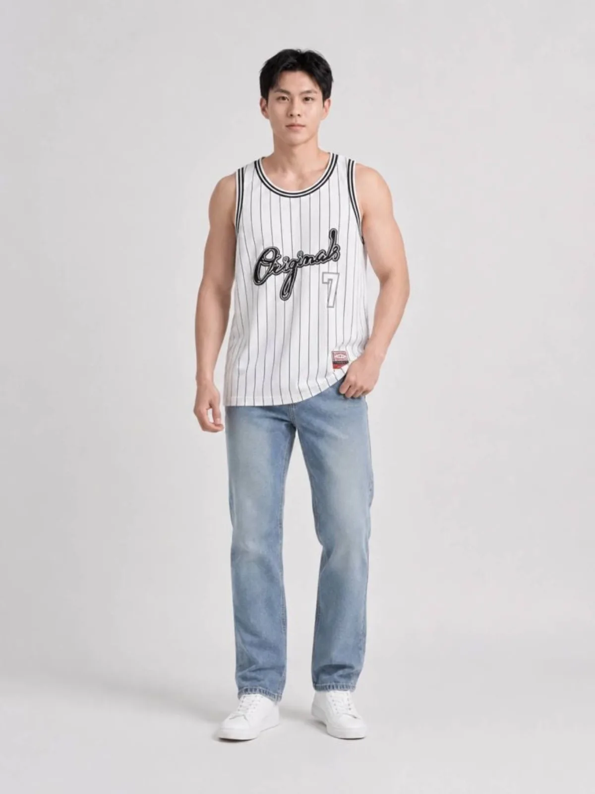 Áo Tanktop Nam ICONDENIM Blackcourt Form Relaxed TTID0048