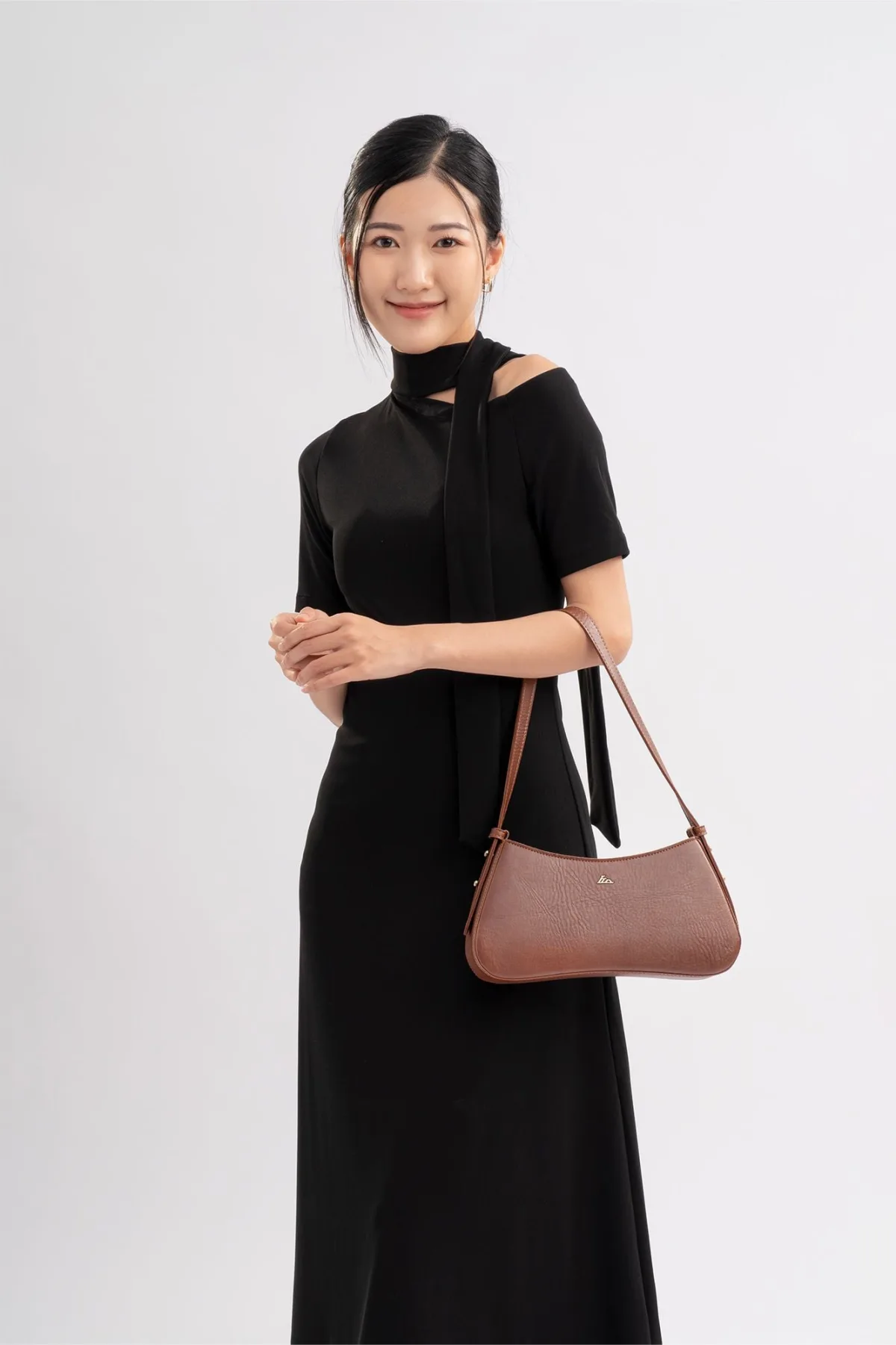 Túi Lata (Thời trang nữ dự tiệc - Túi đeo vai da HN113)