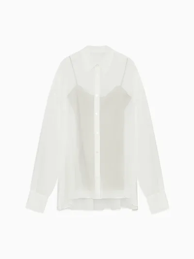 Uri Shirt in Silk Chiffon
