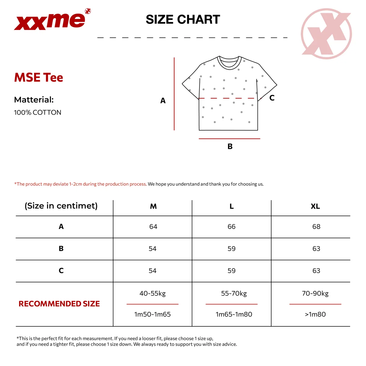 Áo Thun XXME MSE T-Shirt - Màu Đen