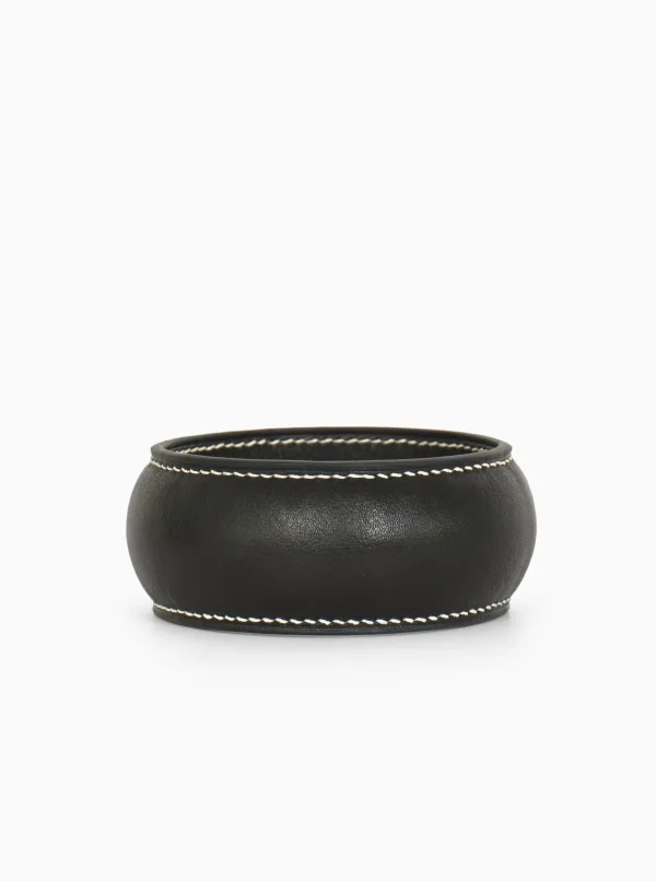 Aion Bangle in Leather