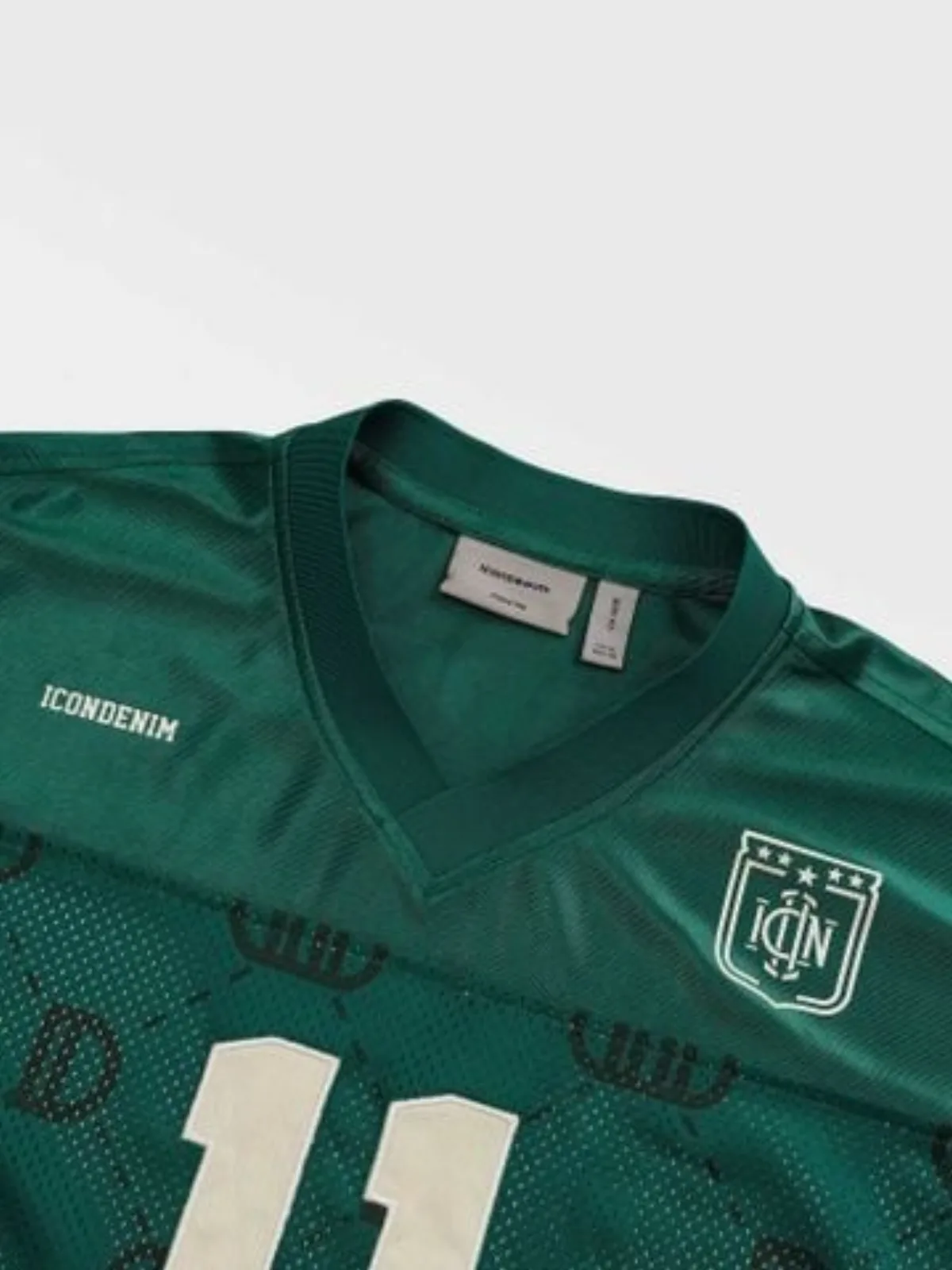 Áo Thun Nam ICONDENIM Green Pitch Form Boxy ATID0752